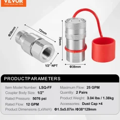 VEVOR 1/2