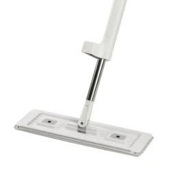 VEVOR Flat Mop, Self Wringing, Microfiber Floor Mop with 4 Reusable & Washable Mop Pads for Dry & Wet Floor Cleaning, Microfiber Flat Mop with Stainless Steel Handle for Hardwood Laminate Tile Vinyl