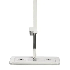 VEVOR Flat Mop, Self Wringing, Microfiber Floor Mop with 4 Reusable & Washable Mop Pads for Dry & Wet Floor Cleaning, Microfiber Flat Mop with Stainless Steel Handle for Hardwood Laminate Tile Vinyl