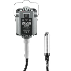 VEVOR Flex Shaft Grinder, 125W 18000RPM Electric Flex Shaft Rotary Tool, Foot Pedal Control Hanging Carver Grinder with Forward-Reverse Rotation for Carving Buffing Engraving Polishing