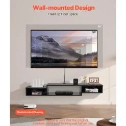 VEVOR Floating TV Stand, 59