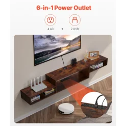 VEVOR Floating TV Stand, 70