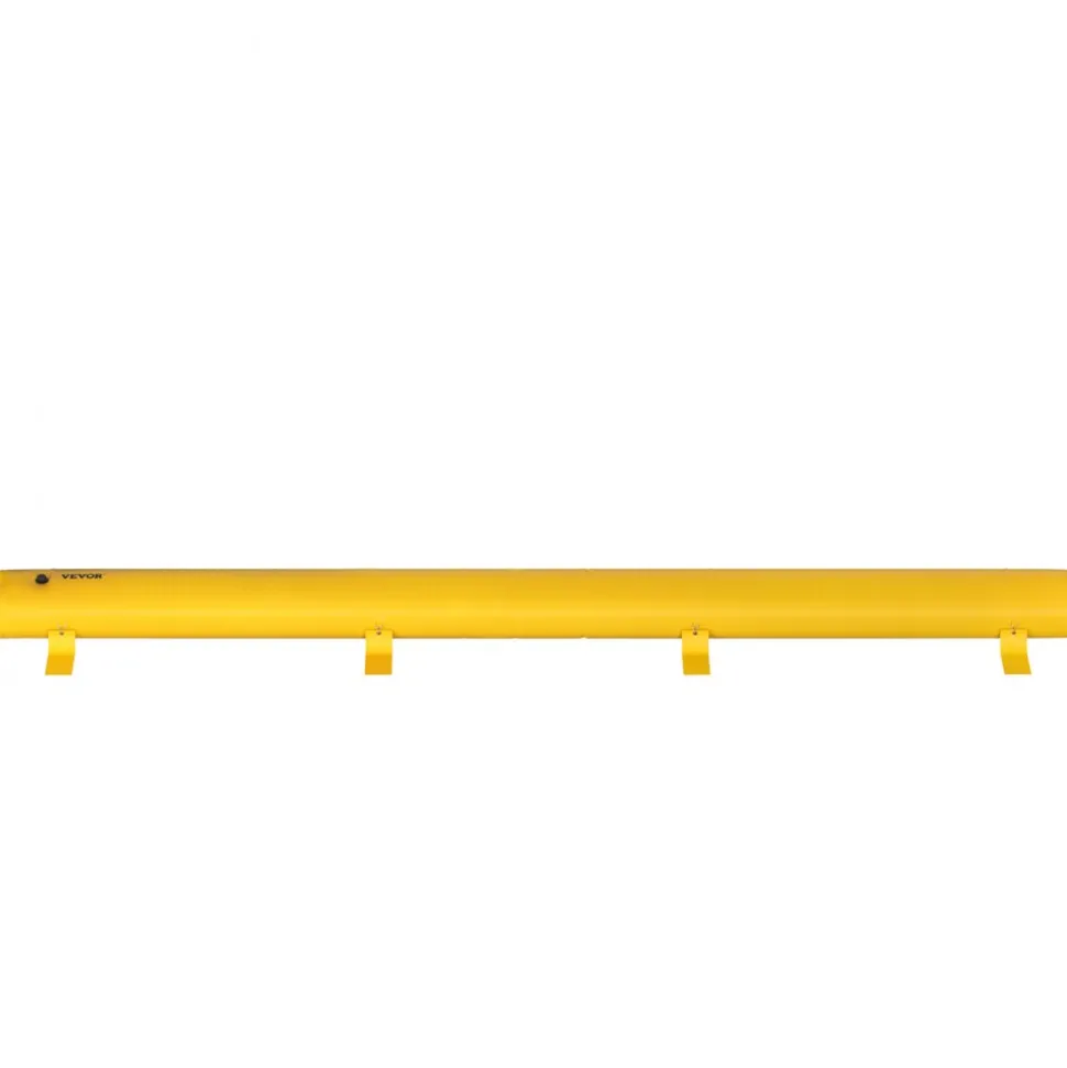 VEVOR Flood Bag, 24 ft Length x 12 in Height, Reusable PVC Water Diversion Tubes, Lightweight with Excellent Waterproof Effect Used for Doorways, Garages, Yellow