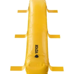 VEVOR Flood Barrier, 12 ft Length x 12 in Height Sandbag Alternative, Water Barrier for Flooding with Great Waterproof Effect, Reusable PVC Water Diversion Tubes, Flood Barriers for Home, Door, Garage
