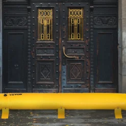 VEVOR Flood Barrier, 12 ft Length x 12 in Height Sandbag Alternative, Water Barrier for Flooding with Great Waterproof Effect, Reusable PVC Water Diversion Tubes, Flood Barriers for Home, Door, Garage