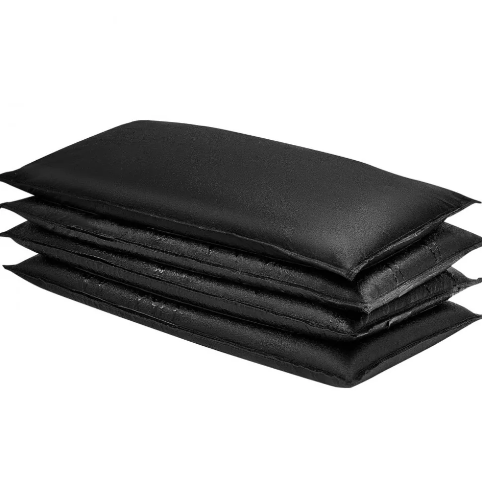 VEVOR Flood Barrier, 10 Pack, 1.4 x 2.7 ft Flood Bags with Bucket, Reusable Water Absorbent Barrier Activated by Water, Sandless Sandbags Blockage, Flooding Prevention Bags for Door, Basement, Garage