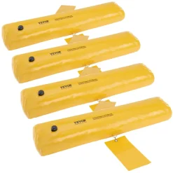 VEVOR Flood Barriers, Sandbag Alternative Flood Bags 4 Pack,  Flood Barrier for Home, Water Barriers for Flooding, Doorway, Driveway(4FTx6in)