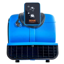VEVOR Floor Blower, 1560 RPM 4000 CFM, Air Mover for Drying and Cooling, Portable Carpet Dryer Fan with 3 Blowing Angles, Timer, 3-Speeds Adjustment, for Janitorial, Home, Commercial Use