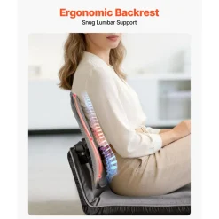 VEVOR Floor Chair, 5 Adjustable Positions Folding Floor Gaming Chair with Ergonomic Back Support, Sturdy Metal Frame with Recycled Foam and Linen Fabric, Multifunctional for Reading, Relaxing, Gray