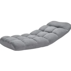 VEVOR Floor Chair, Recycled Foam Folding Sofa Chair with 14 Adjustable Positions, Multifunctional Floor Chair with Back Support Ideal for Sleeping Reading, Floor Gaming Chair Suitable for Kids, Gray