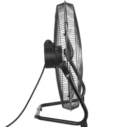 VEVOR Floor Fan, 3 Speeds High Velocity Heavy Duty 18 Inch Industrial Fan, 4000 CFM 360° Adjustable Tilt 19.69 ft/sec Airflow Large Metal Fan, for Home, Gym, Office, Garage, Commercial Shop & Bedroom