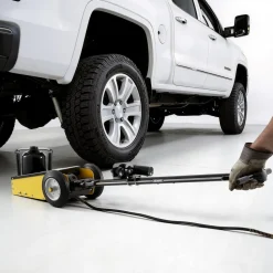 VEVOR Floor Jack, 22 Ton (48501 lbs) Capacity, Steel Racing Floor Jack with Single Piston Quick Lift Pump & Extension Posts, Air Hydraulic Trolley Car Lift for SUVs, Pickups, Lifting Range 10.4