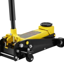 VEVOR Floor Jack, 3 Ton Low Profile Floor Jack, Heavy-duty Steel Racing Floor Jack with Single Piston Quick Lift Pump, Floor Jack Lifting Range 5.12"-20"