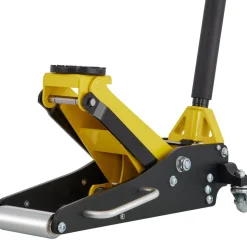VEVOR Floor Jack, 1.5 Ton Low Profile Floor Jack, Aluminum and Steel Racing Floor Jack with Dual Pistons Quick Lift Pump, Floor Jack Lifting Range 3-3/20"-14-10/27"