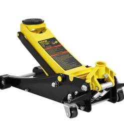 VEVOR Floor Jack, 3 Ton Low Profile Floor Jack, Heavy-duty Steel Racing Floor Jack with Dual Pistons Quick Lift Pump, Floor Jack Lifting Range 3.35