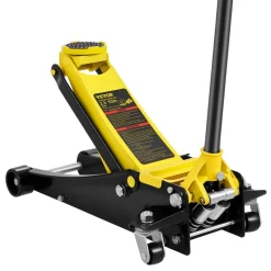VEVOR Floor Jack, 2.5 Ton Low Profile Floor Jack, Heavy-duty Steel Racing Floor Jack with Dual Pistons Quick Lift Pump, Floor Jack Lifting Range 3.64
