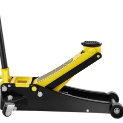VEVOR Floor Jack, 2.5 Ton Low Profile Floor Jack, Heavy-duty Steel Racing Floor Jack with Dual Pistons Quick Lift Pump, Floor Jack Lifting Range 3.64