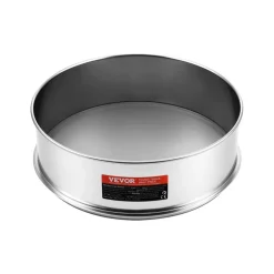 VEVOR Flour Sieve Fine Mesh, 80 Mesh Flour Sifter, 304 Stainless Steel Fine Mesh Sifter Food-grade, Dia. 12.6
