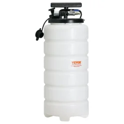 VEVOR Fluid Extractor, 4 Gallons (15 Liters), Pneumatic/Manual Oil Changer Vacuum Fluid Extractor with Dipstick and Suction Hose, Oil Extractor Change Pump for Automotive Fluids Vacuum Evacuation