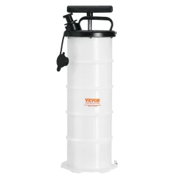 VEVOR Fluid Extractor, 1.74 Gallons (6.5 Liters), Pneumatic/Manual Oil Changer Vacuum Fluid Extractor with Dipstick and Suction Hose, Oil Extractor Change Pump for Automotive Fluids Vacuum Evacuation