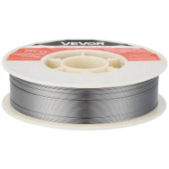 VEVOR Flux Core MIG Welding Wire, E71T-11 0.035-inch 10 LBS, Gasless Mild Steel Welding Wire with Low Spatter for All Position Arc Welding, Self-Shielded for Outdoor Use