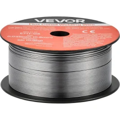 VEVOR Flux Core MIG Welding Wire, E71T-11 0.035-inch 1 LBS, Gasless Mild Steel Welding Wire with Low Spatter for All Position Arc Welding, Self-Shielded for Outdoor Use (Pack of 3 Rolls)