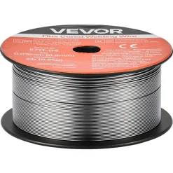 VEVOR Flux Core MIG Welding Wire, E71T-GS 0.03-inch 2 LBS, Gasless Mild Steel Welding Wire with Low Spatter for All Position Arc Welding, Self-Shielded for Outdoor Use (Pack of 3 Rolls)