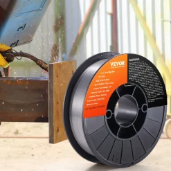 VEVOR Flux Core Welding Wire, E71T-GS 0.030-inch 10LBS, Gasless Mild Steel MIG Welding Wire with Low Splatter for All Position Arc Welding and Outdoor Use