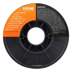 VEVOR Flux Core Welding Wire, E71T-GS 0.030-inch 10LBS, Gasless Mild Steel MIG Welding Wire with Low Splatter for All Position Arc Welding and Outdoor Use
