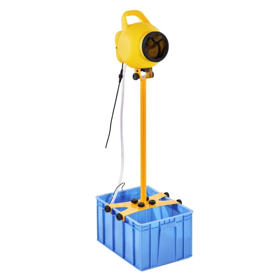 VEVOR Foam Machine, Adjustable Angle Control Foam Cannon Party Machine, Bubble Cannon with 37QT Water Tank, Stable Vertical Design, Dense Foams Maker for Gatherings, Celebrations & Party