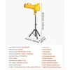 VEVOR Foam Machine, Handheld Spray Foam Cannon Party Machine, Bubble Cannon with Fan & Triangular Structure, Dense Foams Maker for Gatherings, Backyard, Celebrations & Party, Continuous Foams Output