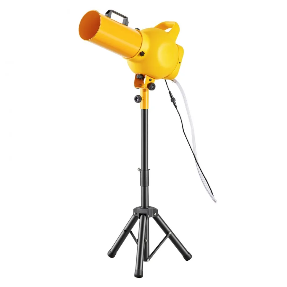 VEVOR Foam Machine, Handheld Spray Foam Cannon Party Machine, Bubble Cannon with Fan & Triangular Structure, Dense Foams Maker for Gatherings, Backyard, Celebrations & Party, Continuous Foams Output