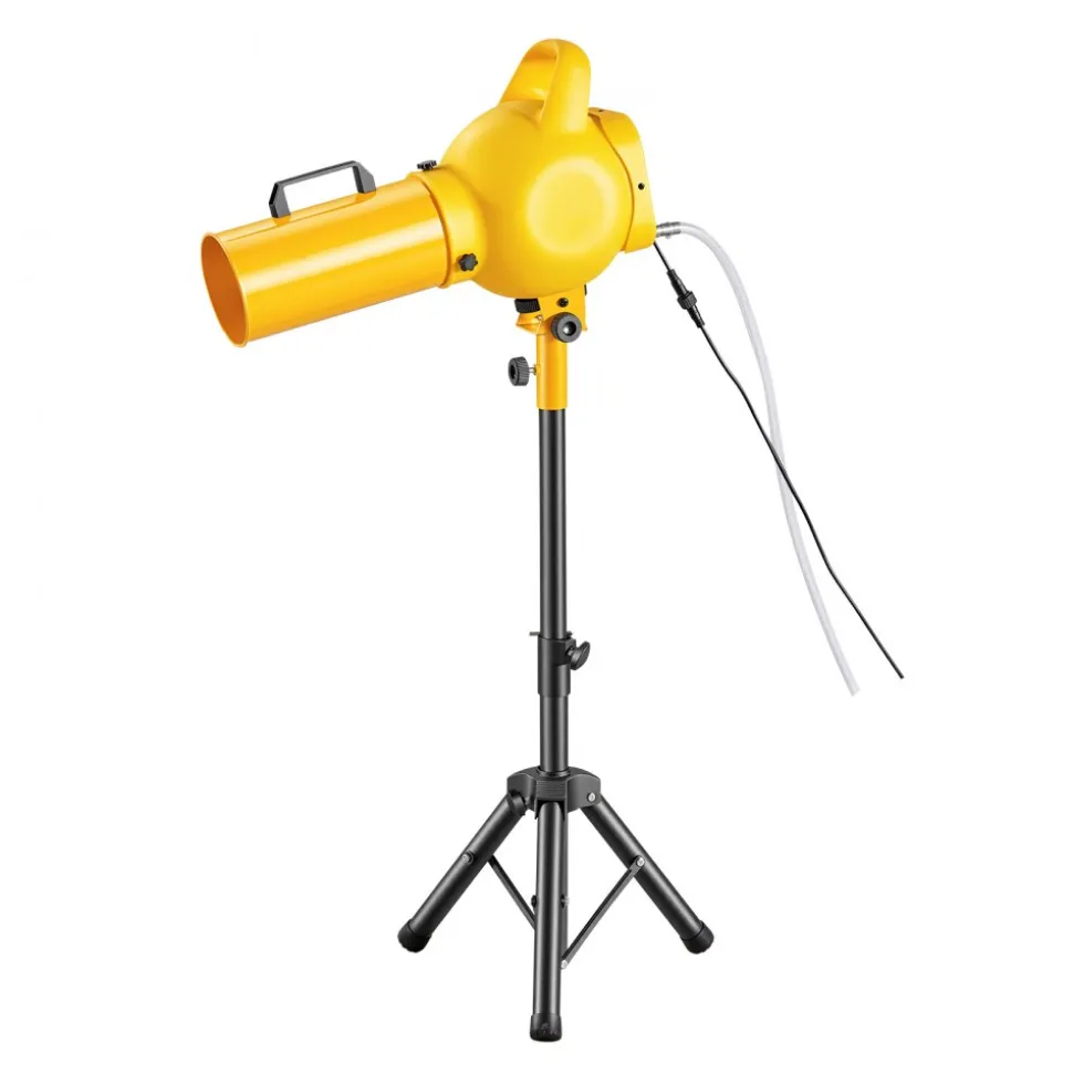 VEVOR Foam Machine, Handheld Spray Foam Cannon Party Machine, Bubble Cannon with Fan & Triangular Structure, Dense Foams Maker for Gatherings, Backyard, Celebrations & Party, Continuous Foams Output