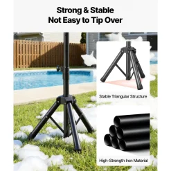 VEVOR Foam Machine, Handheld Spray Foam Cannon Party Machine, Bubble Cannon with Fan & Triangular Structure, Dense Foams Maker for Gatherings, Backyard, Celebrations & Party, Continuous Foams Output
