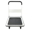 VEVOR Foldable Push Cart Dolly, 660 lbs Load Capacity, Folding Platform Truck with Swivel Wheels, Moving Platform Hand Truck Flatbed Cart, Space Saving Push Handle, for Easy Storage, 35.4 x 34.3 x 24 in