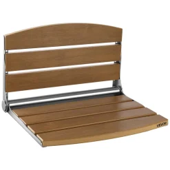 VEVOR Foldable Shower Seat Wall Mounted, 17.7