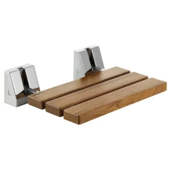 VEVOR Foldable Shower Seat Wall Mounted, 15.7