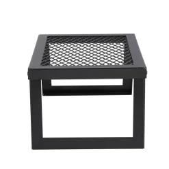 VEVOR Folding Campfire Grill, Heavy Duty Steel Mesh Grate, 18