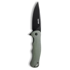VEVOR Folding Pocket Knife, 3.5 in/8.8 cm D2 Steel Blade, G10 Handle Small EDC Knife with Pocket Clip, Sharp Camping Survival Hiking Knife, 3.84 oz/0.1 kg Easy to Carry for Men Women Self Defense