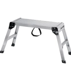 VEVOR Folding Work Platform, 330 lbs Load Capacity, Aluminum Drywall Stool Ladder, Heavy Duty Work Bench w/ Non-Slip Feet, Ideal for Washing Vehicles, Cleaning, Painting, Decorating
