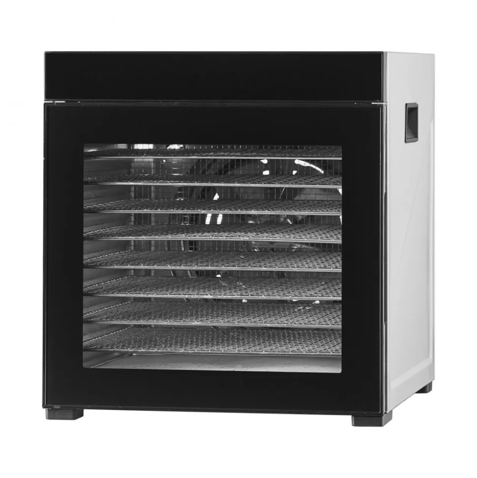 VEVOR Food Dehydrator Machine, 10 Stainless Steel Trays, 1000W Electric Food Dryer with Adjustable Temperature & 24-Hour Timer, Food-Dehydrator for Jerky, Meat, Fruit, Vegetables, Herbs, Dog Treats