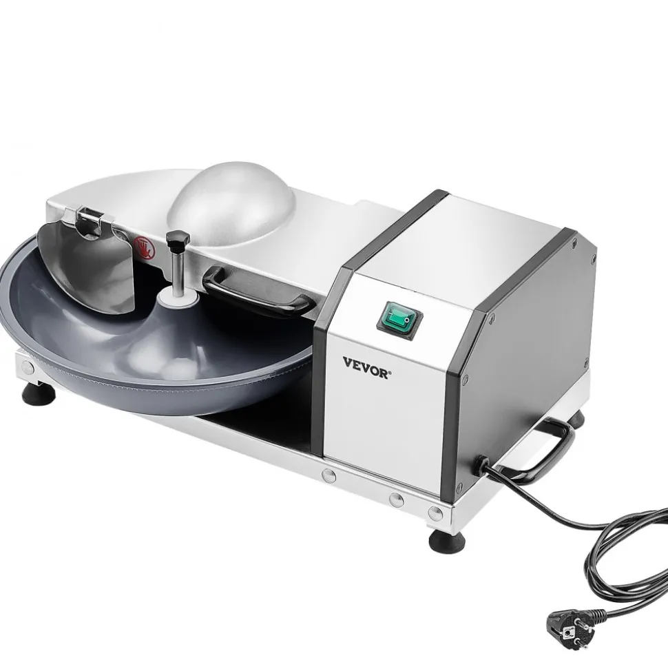 VEVOR Food Processor & Vegetable Chopper, 3000RPM Food-Grade Stainless Steel Food Processor Chopper with S-Curve Blade, Multifunctional for Chopping Vegetables, Fruit, Grains, Nuts