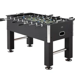 VEVOR Foosball Table, 55 inch Standard Size Foosball Table, Indoor Full Size Foosball Table for Home, Family, and Game Room, Soccer with Foosball Table Set, Includes 4 Balls and 4 Cup Holders