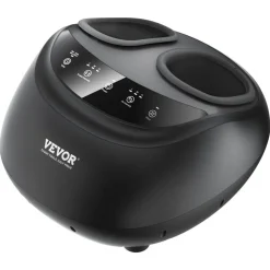 VEVOR Foot Massager Machine with Heat, Deep-Kneading, Compression, and Shiatsu for Plantar Fasciitis, Neuropathy, Gifts for Men, Women - Fits up to Men Size 12