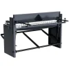 VEVOR Foot Stomp Sheet Metal Shear, 52 in Width Manual Floor Shear, with Soild Steel Frame, Adjustable Blade Gap, Material Stops, Foot-Pedal Control for Cutting Steel, Copper, Rebar, and Aluminum