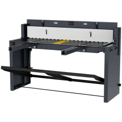 VEVOR Foot Stomp Sheet Metal Shear, 52 in Width Manual Floor Shear, with Soild Steel Frame, Adjustable Blade Gap, Material Stops, Foot-Pedal Control for Cutting Steel, Copper, Rebar, and Aluminum