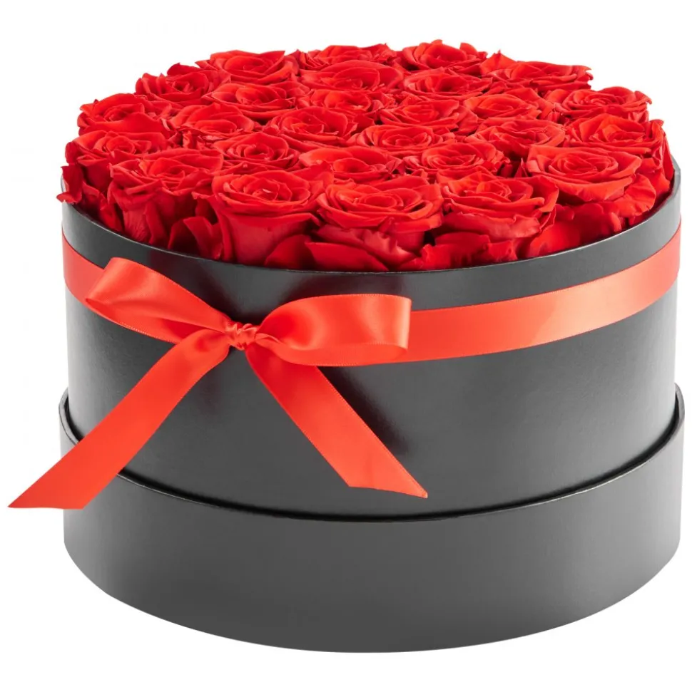 VEVOR Forever Flowers, 50 Preserved Roses in a Box, Eternal Flowers Immortal Bouquet Birthday Present for Delivery Prime Women Her Wife Mothers, Anniversary, Valentine's Day,Christmas, Sweet Pink
