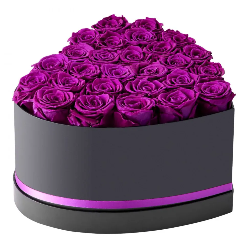 VEVOR Forever Flowers, 27 Preserved Roses in a Box, Eternal Flowers Immortal Bouquet Birthday Present for Delivery Prime Women Her Wife Mothers, Anniversary, Valentine's Day,Christmas, Rose Red