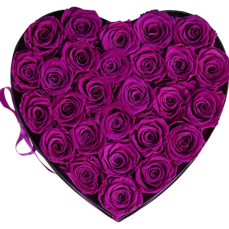 VEVOR Forever Flowers, 27 Preserved Roses in a Box, Eternal Flowers Immortal Bouquet Birthday Present for Delivery Prime Women Her Wife Mothers, Anniversary, Valentine's Day,Christmas, Rose Red