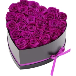 VEVOR Forever Flowers, 27 Preserved Roses in a Box, Eternal Flowers Immortal Bouquet Birthday Present for Delivery Prime Women Her Wife Mothers, Anniversary, Valentine's Day,Christmas, Rose Red